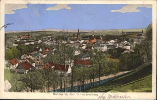 Hohenelbe CZ Hohenelbe Schleussenberg