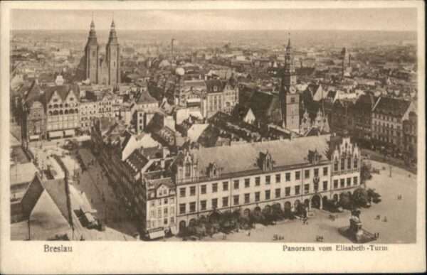 Breslau Niederschlesien Breslau Elisabeth Turm