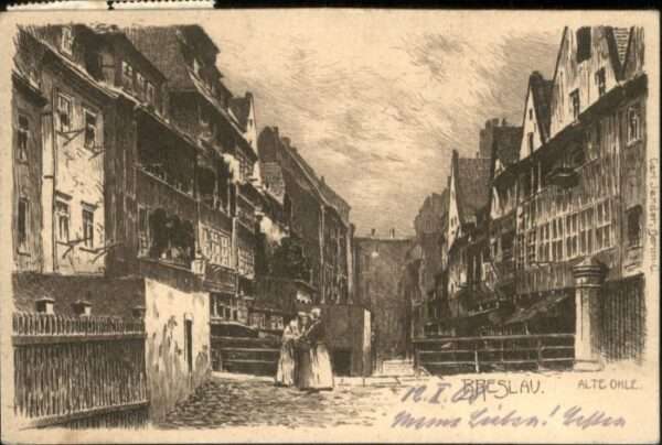 Breslau Niederschlesien Breslau Alte Ohle