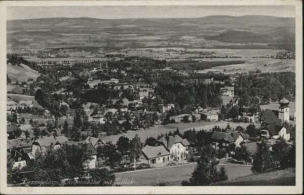 Krummhuebel Riesengebirge Krummhübel Talblick