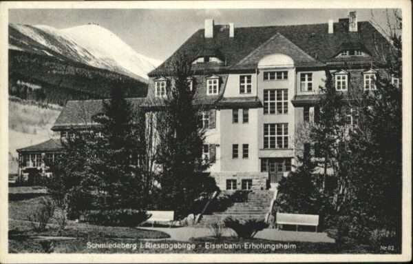 Schmiedeberg Riesengebirge Niederschlesi Schmiedeberg Eisenbahn Erholungsheim