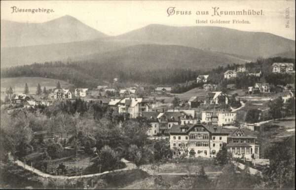 Krummhuebel Riesengebirge Krummhübel Hotel goldener Frieden