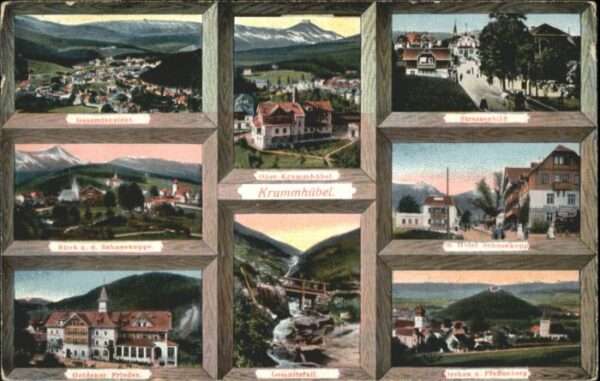 Krummhuebel Riesengebirge Krummhübel Goldener Frieden Lomnitzfall