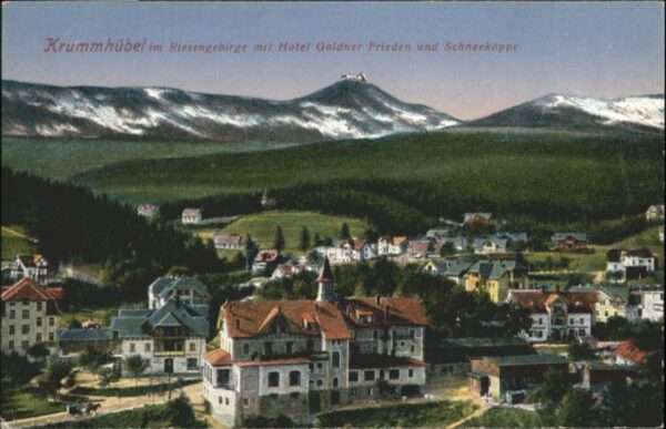 Krummhuebel Riesengebirge Krummhübel Hotel Goldener Frieden Schne