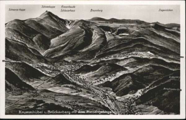 Krummhuebel Riesengebirge Krummhübel Brückenberg Brunnberg Riesen