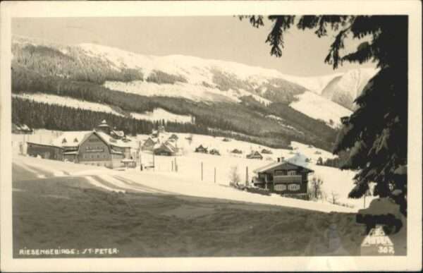 St Peter Tschechien St Peter Riesengebirge Winter