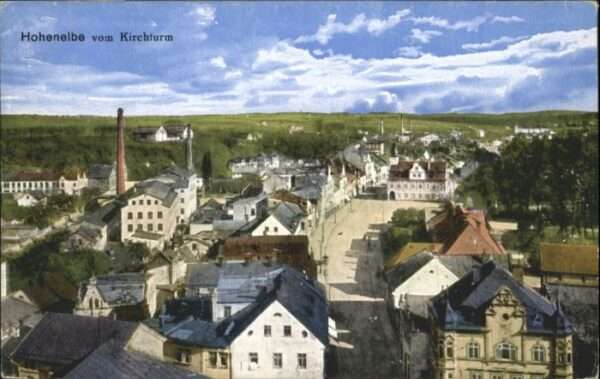 Hohenelbe CZ Hohenelbe Kirchturm