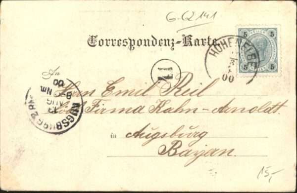 Hohenelbe CZ Hohenelbe Schloss Kirche – Bild 2