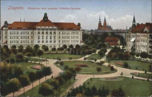 Liegnitz Legnica Liegnitz Bilseplatz Augusta Viktoria Ly