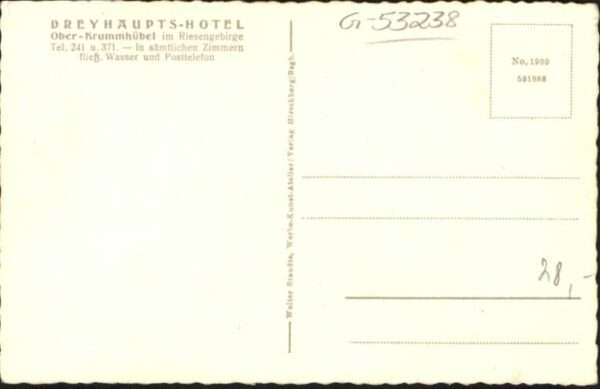 Ober-Krummhuebel reyhäupts Hotel  * – Bild 2