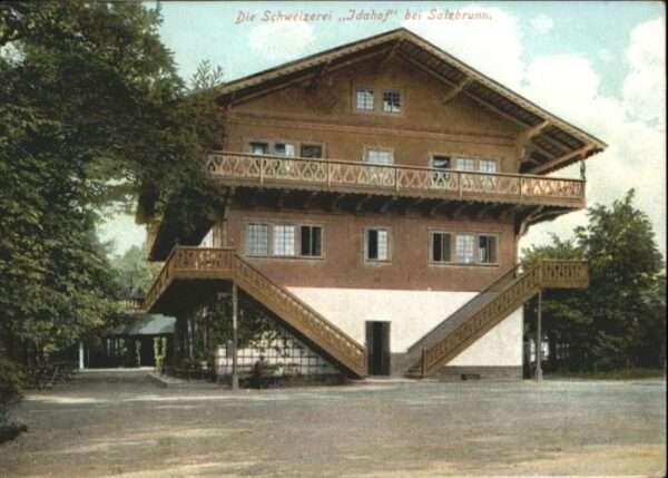 Bad Salzbrunn Szczawno-Zdroj Bad Salzbrunn Schweizerei Idahof