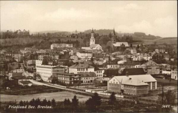 Friedland Breslau Brücke Kirche