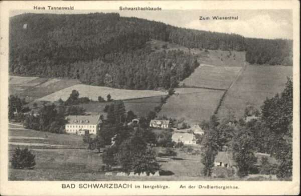 Bad Schwarzbach Schwarzbachbaude Haus Tannenwald