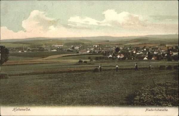 Hohenelbe CZ Hohenelbe Niederhohenelbe Bauern