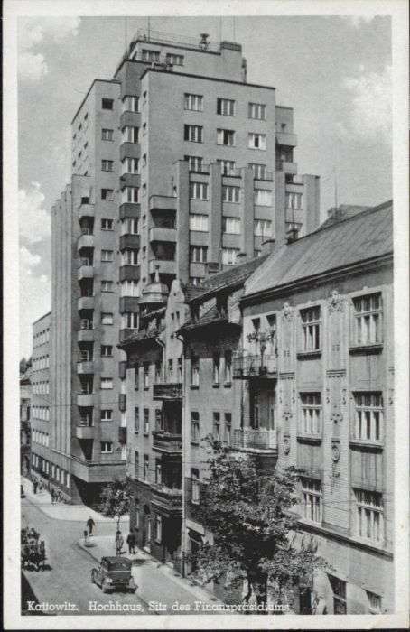 Kattowitz Hochhaus Finanzpräsidium