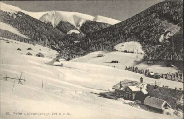 St Peter Tschechien St Peter Winter