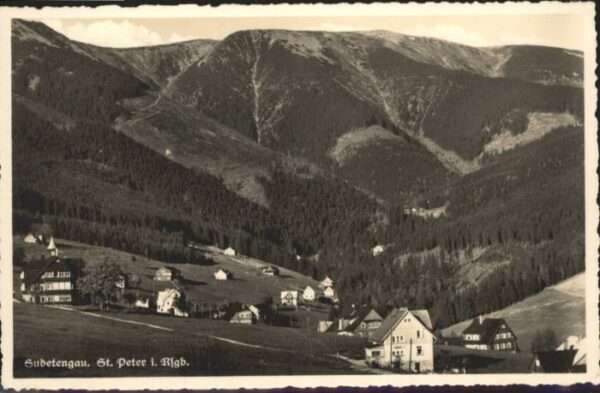 St Peter Tschechien St Peter Sudetengau