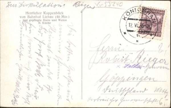 Koenigshau uellenbaude Terasse – Bild 2