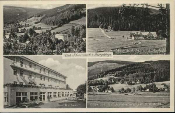 Bad Schwarzbach Tafelfichte Brandhöhbaude Kurhaus Dress