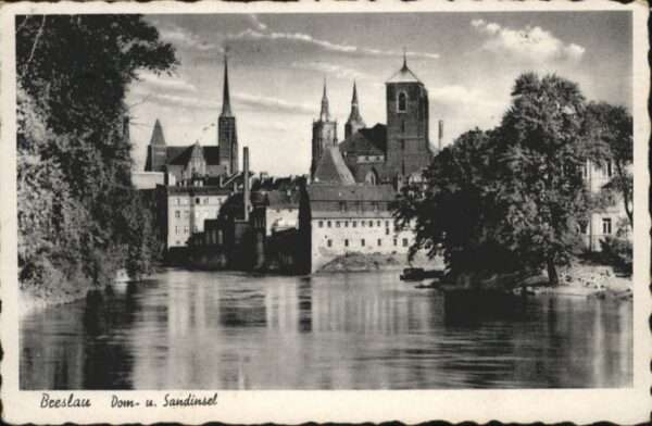 Breslau Niederschlesien Breslau Sandinsel