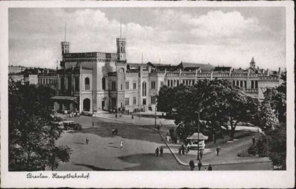 Breslau Niederschlesien Breslau Bahnhof