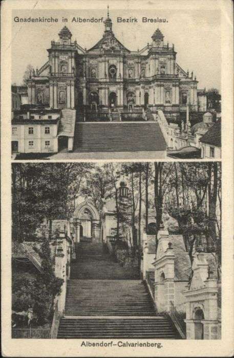 Albendorf Gnaden Kirche  Calvarienberg