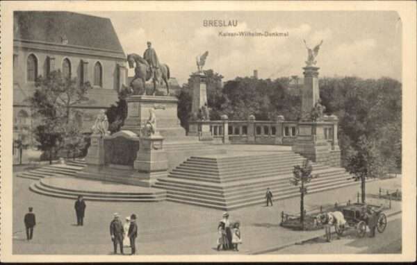 Breslau Niederschlesien Breslau Kaiser Wilhelm Denkmal