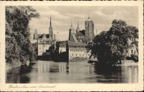 Breslau Niederschlesien Breslau Sandinsel