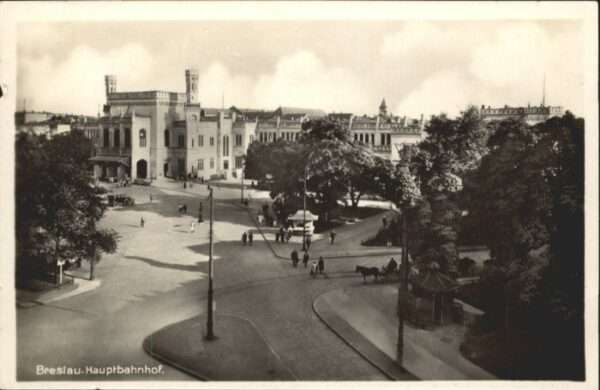 Breslau Niederschlesien Breslau Bahnhof