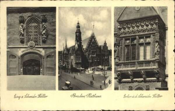 Breslau Niederschlesien Breslau Rathaus Schweidnitzer Keller