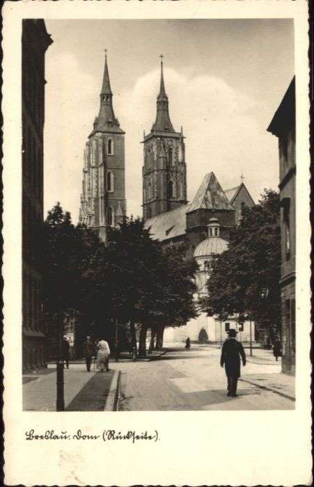 Breslau Niederschlesien Breslau Dom