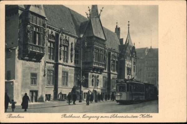 Breslau Niederschlesien Breslau Rathaus Schweidnitzer Keller
