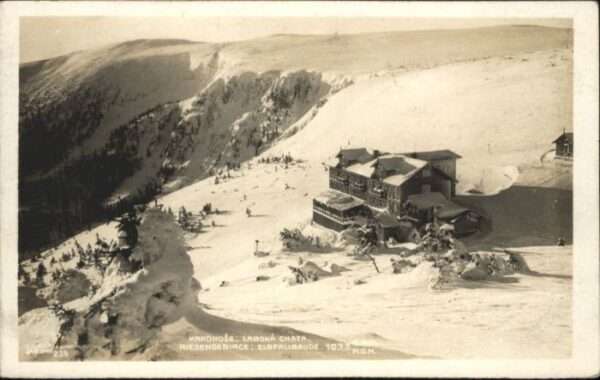 Elbfallbaude Riesengebirge Winter