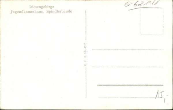 Spindlerbaude Jugendkammhaus Riesengebirge – Bild 2