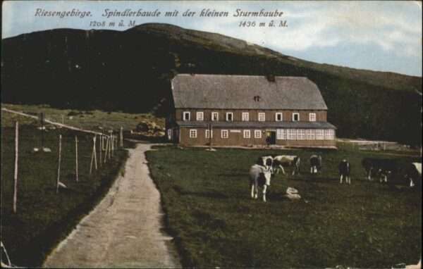 Spindlerbaude Riesengebirge Kleier Sturmhaube