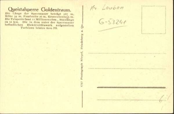 Goldentraum Zlotniki Lubanskie Goldentraum Queistal Sperre – Bild 2