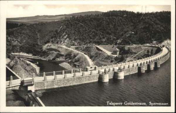 Goldentraum Zlotniki Lubanskie Goldentraum Talsperre Sperrmauer