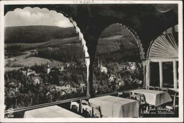 Bad Flinsberg Swieradow Zdroj Bad Flinsberg Blick vom Waldfrieden