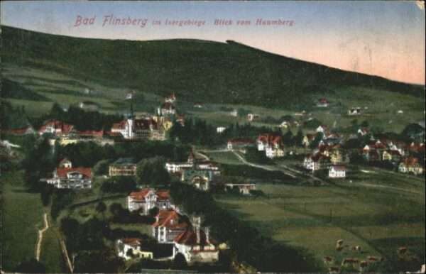 Bad Flinsberg Swieradow Zdroj Bad Flinsberg Blick vom Haumberg