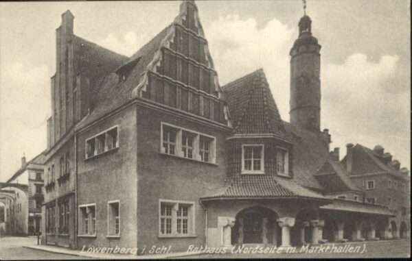 Loewenberg Niederschlesien Lwowek Slaski Löwenberg Schlesien Rathaus