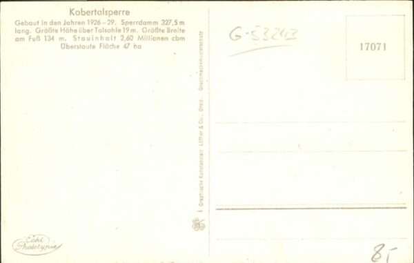 Kobertalsperre – Bild 2
