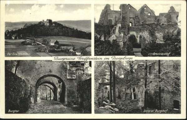 Greiffenstein Isergebirge Burgruine