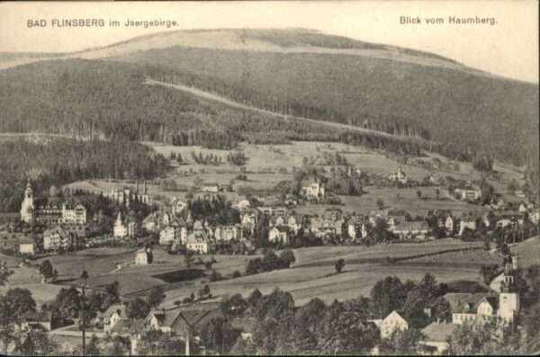 Bad Flinsberg Swieradow Zdroj Bad Flinsberg Blick vom Haumberg