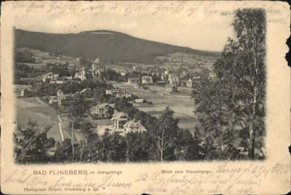 Bad Flinsberg Swieradow Zdroj Bad Flinsberg Blick vom Haumberg