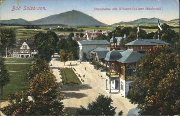 Bad Salzbrunn Szczawno-Zdroj Bad Salzbrunn Elisenhalle Wiesenhaus Ho
