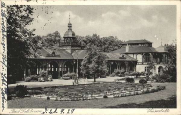Bad Salzbrunn Szczawno-Zdroj Bad Salzbrunn Elisenhalle