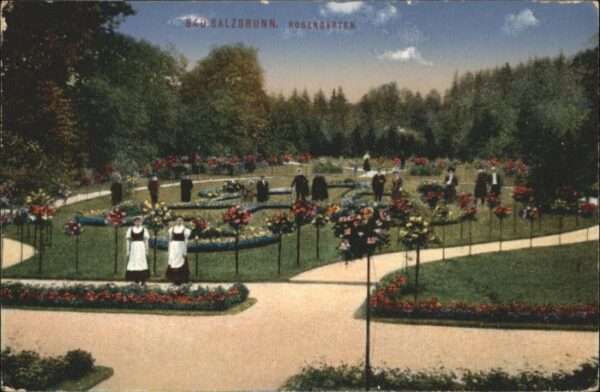 Bad Salzbrunn Szczawno-Zdroj Bad Salzbrunn Rosengarten