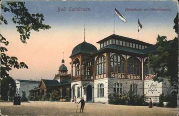 Bad Salzbrunn Szczawno-Zdroj Bad Salzbrunn Elisenhalle Oberbrunnen