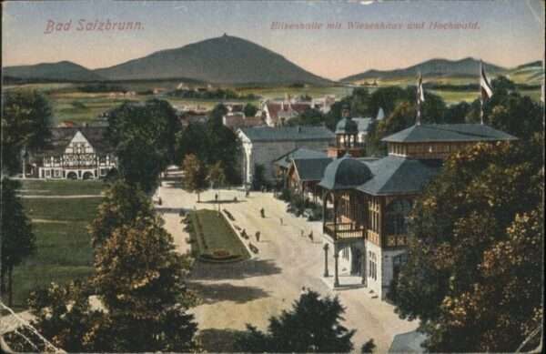 Bad Salzbrunn Szczawno-Zdroj Bad Salzbrunn Elisenhalle Wiesenhaus Ho
