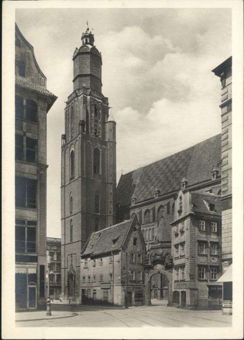 Breslau Niederschlesien Breslau Elisabeth Kirche